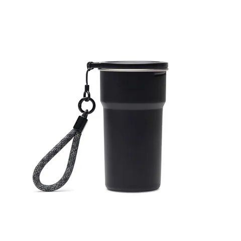 Set de cești Vinga, cu șnur și capac, 450 ml, în cutie, 4 buc.