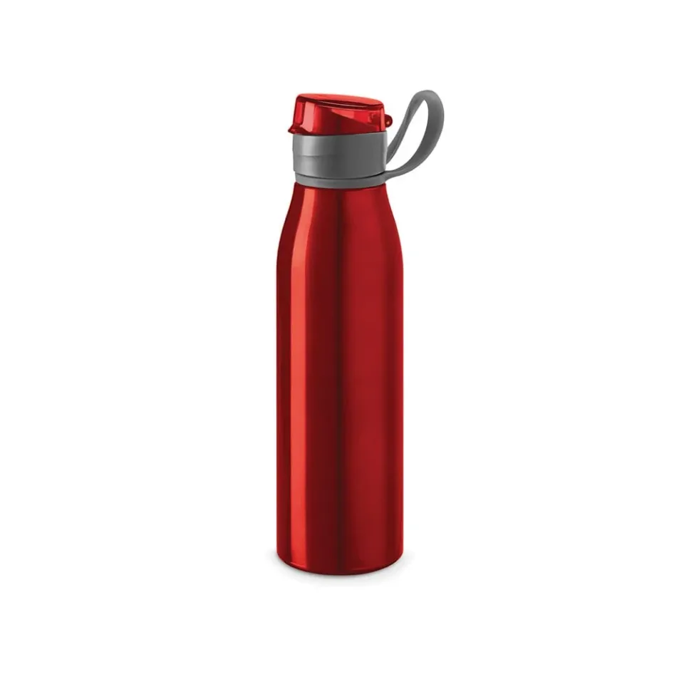 Hi!dea Sticlă Korver, sport, metal, 650 ml, roșu