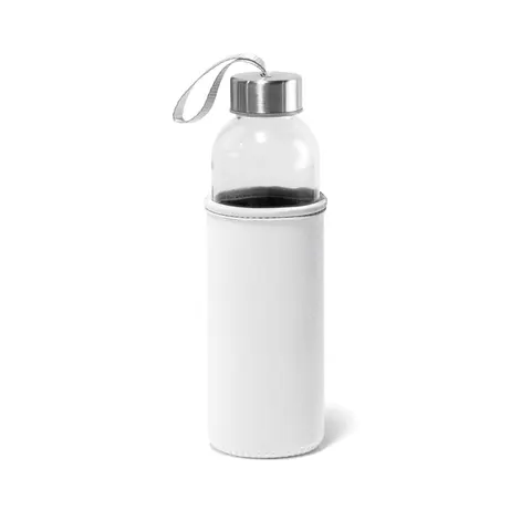 Sticlă Raise, sticlă, cu husă albă, 520 ml