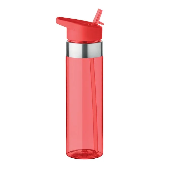 More Than Gifts Sticlă Sicilia, tritan, 650 ml, roșu transparent
