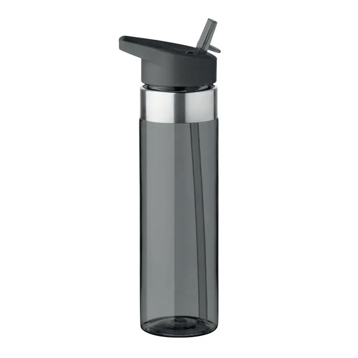 More Than Gifts Sticlă Sicilia, tritan, 650 ml, gri transparent