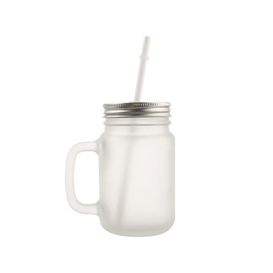 Borcan mat pentru sublimare BESTSUB, transparent, 350 ml