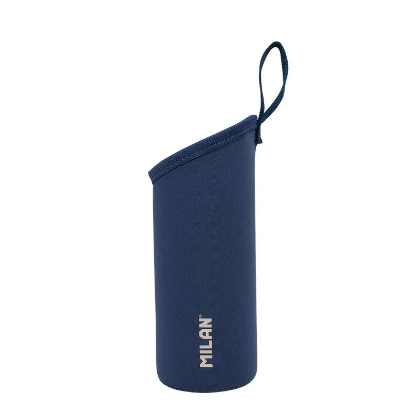Husă pentru sticlă Milan 1918, neopren, 590 ml, albastră