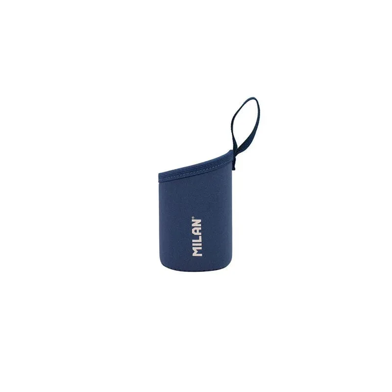 Husă pentru sticlă Milan 1918, neopren, 350 ml, albastră