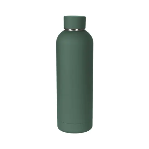 Sticlă Top, metal, 6.5 x 24 cm, verde, 500 ml