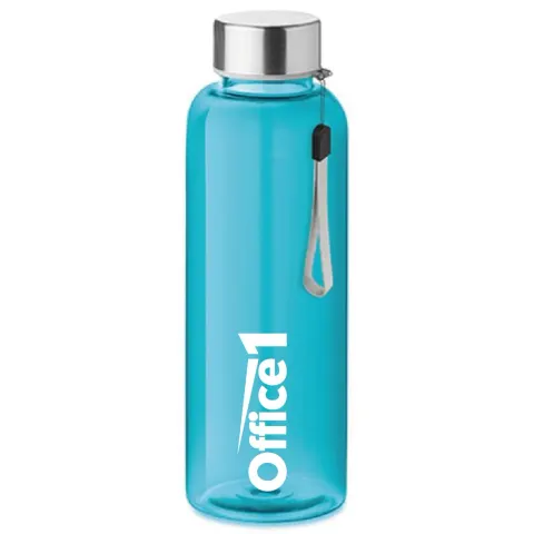 Sticlă Office 1 Utah, promoțională, albastră, 500 ml