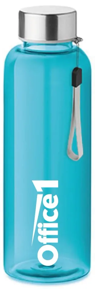 Sticlă Office 1 Utah, promoțională, albastră, 500 ml