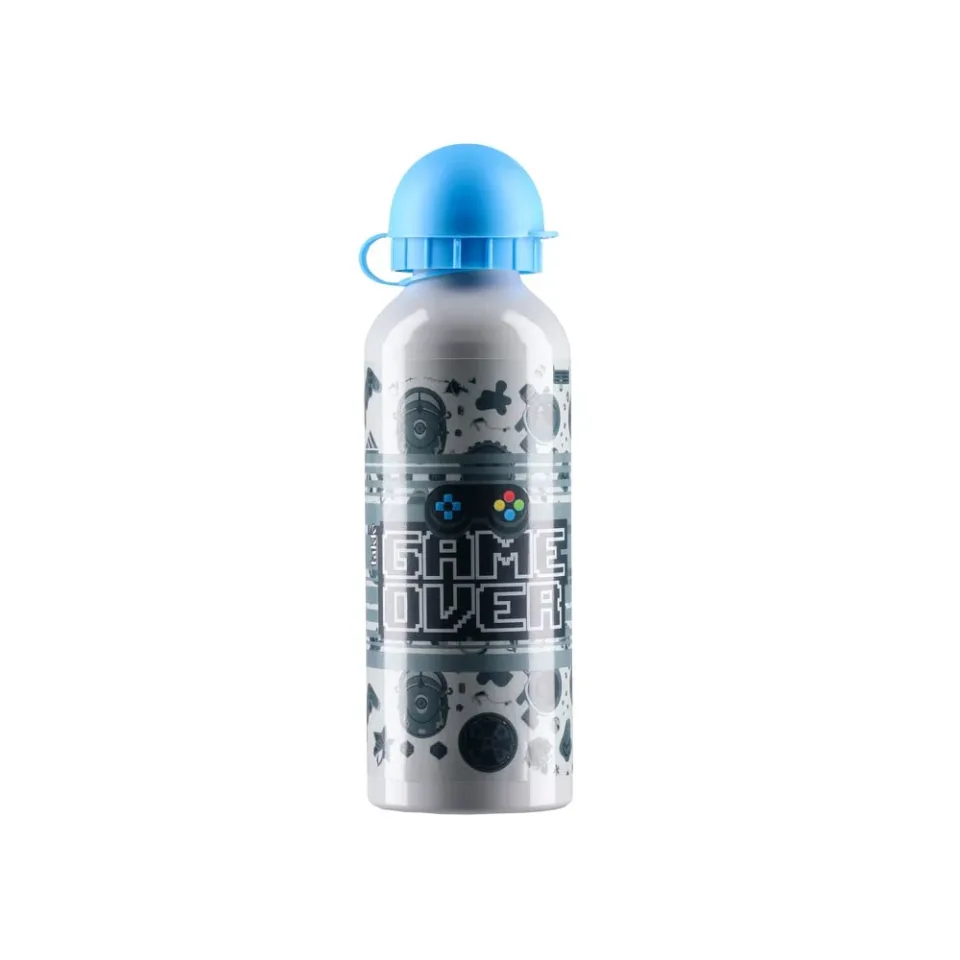 Sticlă Takk Alu Flowy, pentru băieți, aluminiu, 500 ml, asortat, 1 buc.
