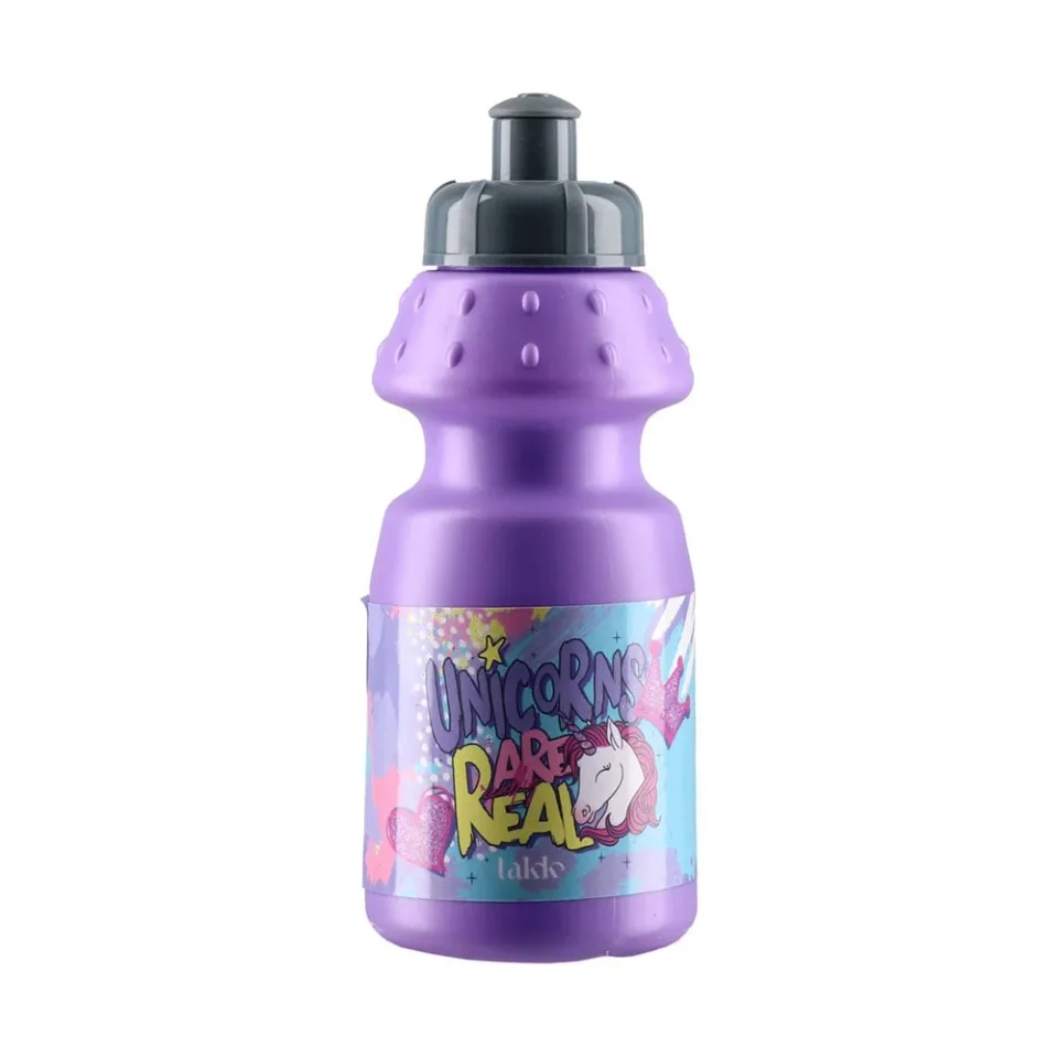 Sticlă Takk Flowy Clas, unicorn, 350 ml