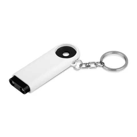 Breloc Token, 7 x 1 x 2.5 cm, negru