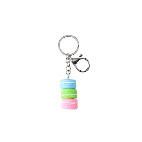 Breloc Takk KR40, macarons franțuzești, asortat, 1 buc.
