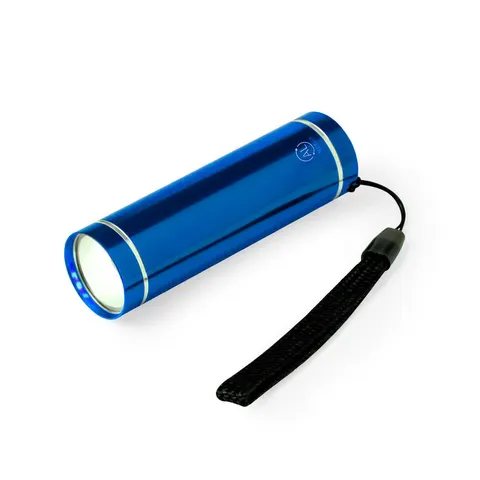 Lanternă Flashy, aluminiu reciclat, albastru