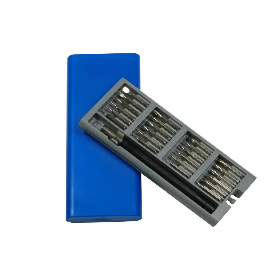 Set de șurubelnițe Fix, 17 x 7 x 2 cm, în cutie albastră