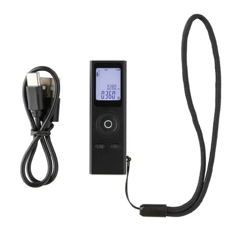 Telemetru cu laser Gear X, 30 m, calculează distanța, suprafața, volumul și unghiurile