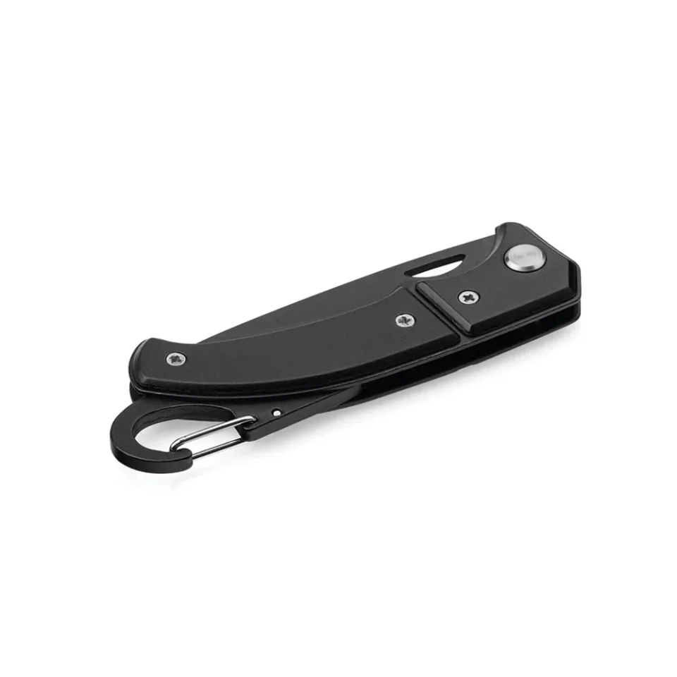 Briceag de buzunar Fred, cu carabină, 10.1 x 1 x 2.9 cm, negru