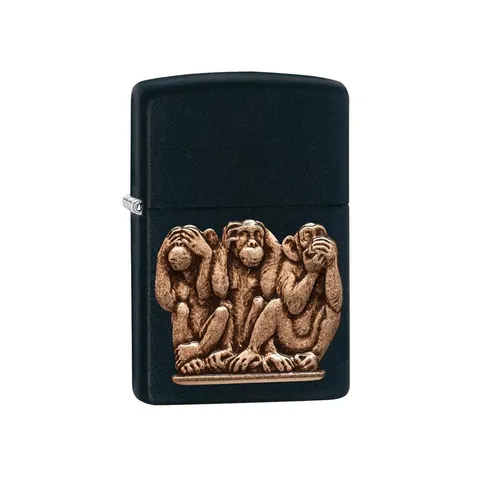 Brichetă Zippo 29409 – trei maimuțe