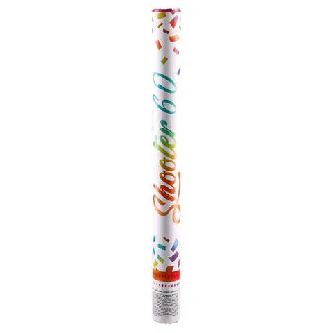 Festa Tun cu confetti Party Popper, 60 cm, multicolor