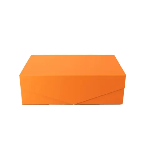 Office 1 Cutie Matt, cu închidere magnetică, pliabilă, 23 x 15 x 10 cm, portocaliu