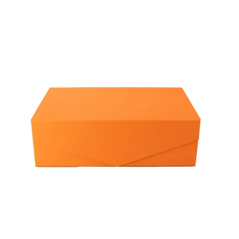 Office 1 Cutie Matt, cu închidere magnetică, pliabilă, 31 x 20 x 10 cm, portocaliu