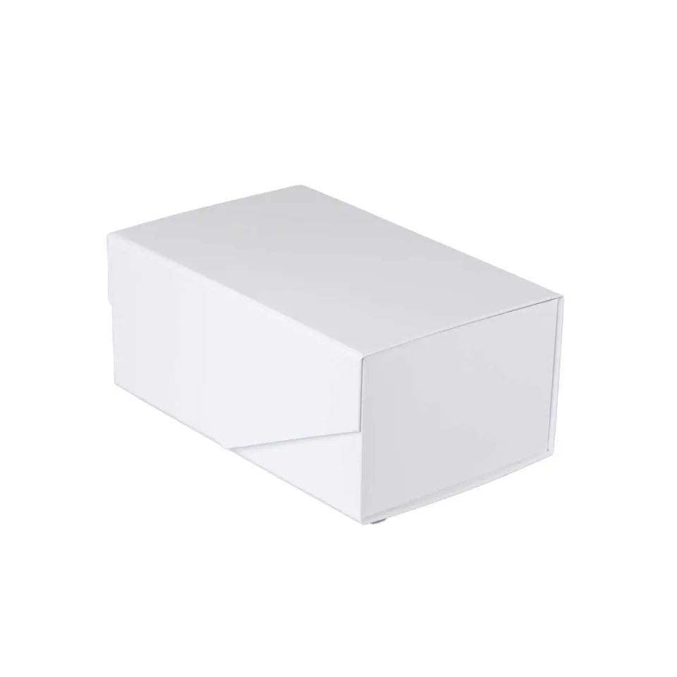 Office 1 Cutie Matt, cu închidere magnetică, pliabilă, 35 x 23 x 10 cm, alb