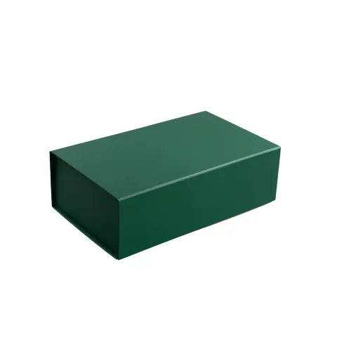 Office 1 Cutie Colorful, închidere magnetică, pliabilă, 35 x 20.5 x 11.3 cm, verde închis