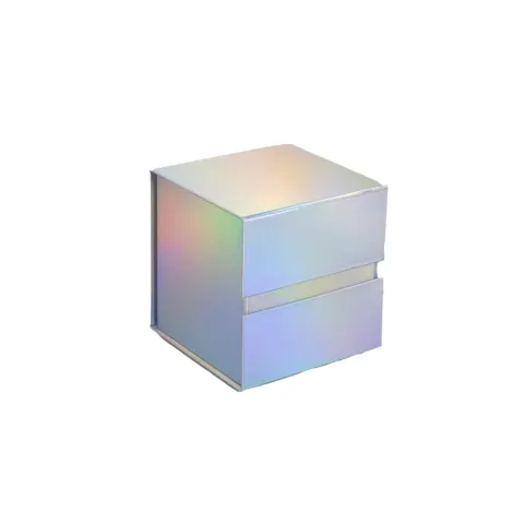 Office 1 Cutie Shiny, cu închidere magnetică, pliabilă, 11 x 11 x 11 cm