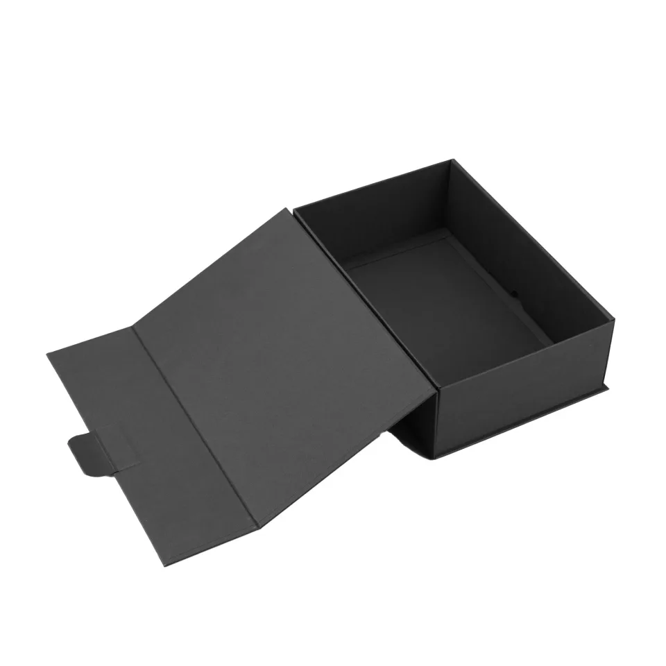 Office 1 Cutie Pure, pliabilă, 31 x 21 x 10 cm, negru