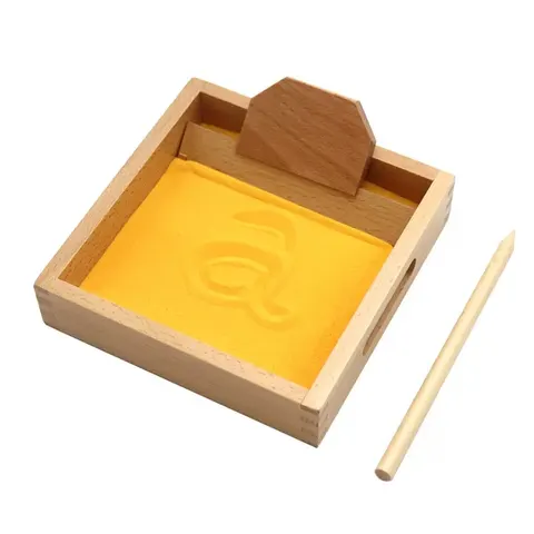 Set de scris în nisip, 17 x 17 x 4 cm