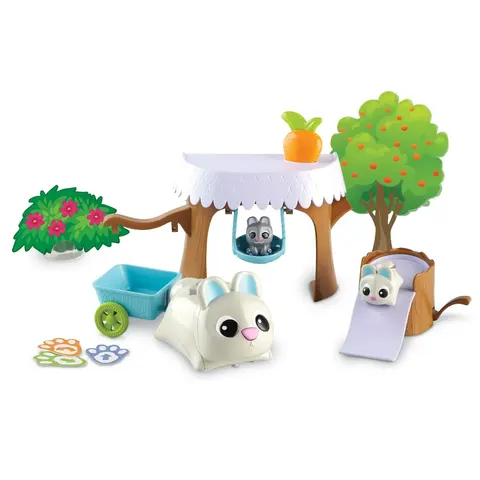 Jucării pentru programare Bunnies Learning Resources, baterii AAA, set de 3