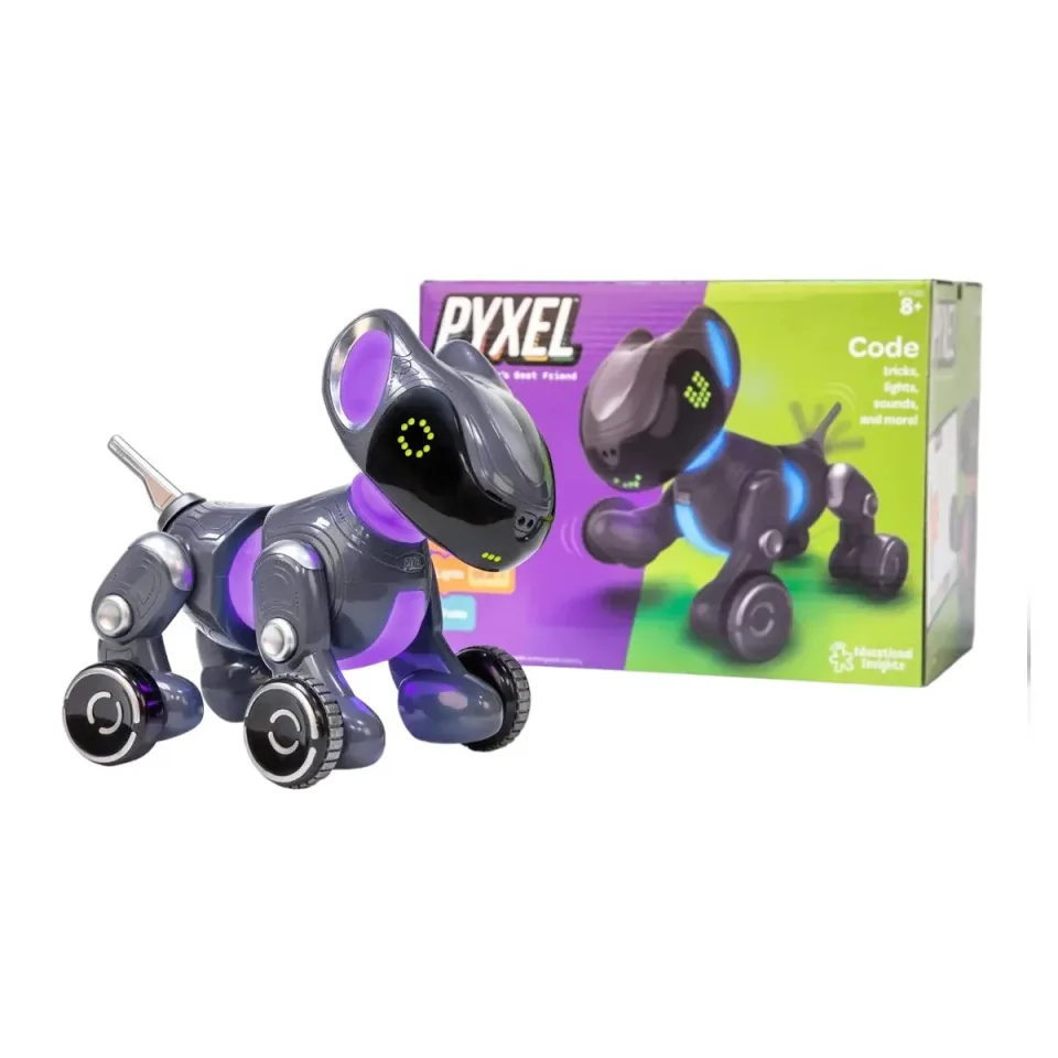 Robot pentru programare Learning Resources Pyxel, animal de companie domestic - câine