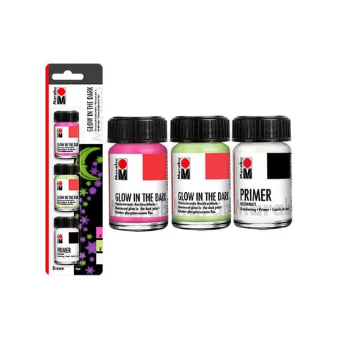 Marabu Dream paint, fluorescent, 15 ml, 3 buc.