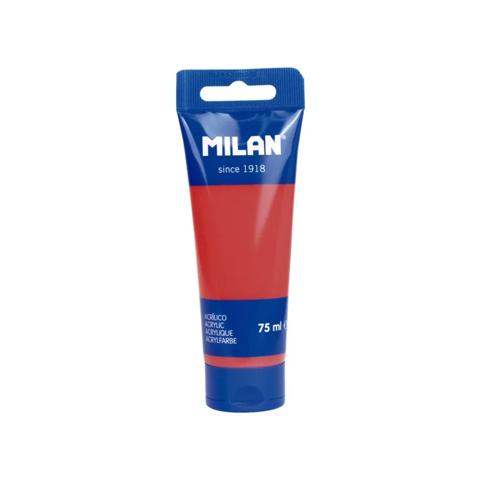 Vopsea acrilică Milan, culoarea pepene verde, 75 ml