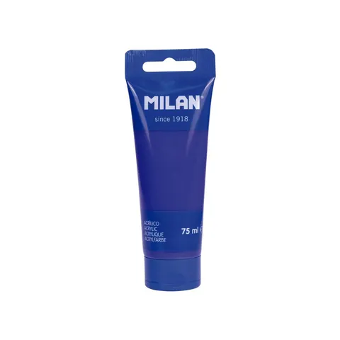Vopsea acrilică Milan, albastru închis, 75 ml