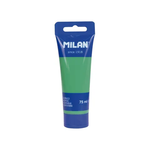 Vopsea acrilică Milan, verde, 75 ml