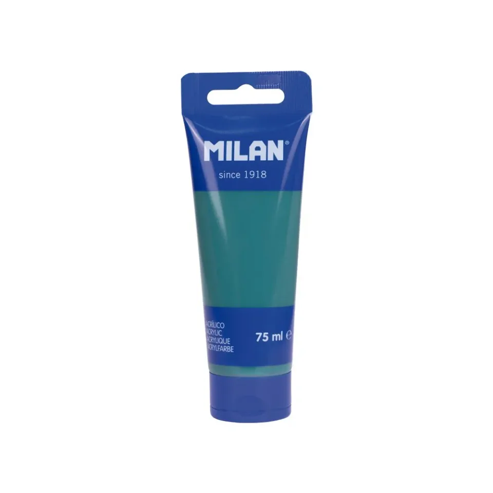 Vopsea acrilică Milan, verde smarald, 75 ml