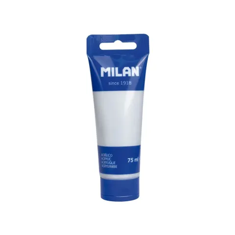 Vopsea acrilică Milan, argintie, 75 ml