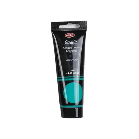 Beifa Vopsea acrilică, tub, 75 ml, verde
