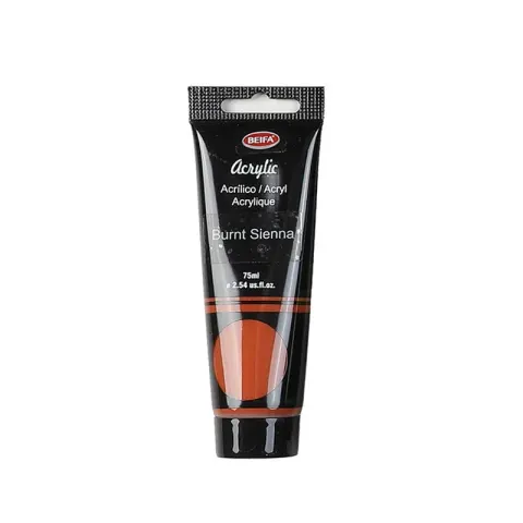 Beifa Vopsea acrilică, tub, 75 ml, arămiu