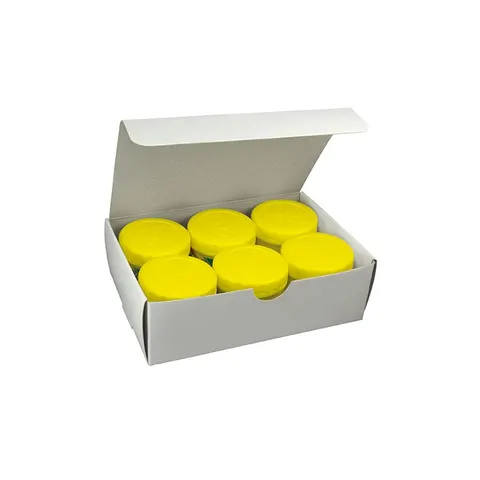 Milan Vopsea tempera, galben, 40 ml, 6 bucăți