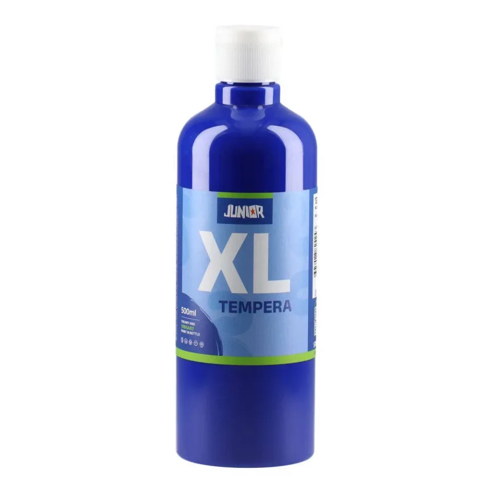 Junior Brillio Vopsea tempera, 500 ml, albastru