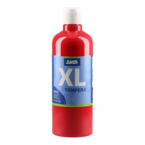 Junior Brillio Vopsea tempera, 500 ml, roșu