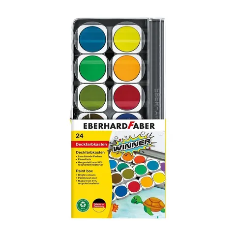 Eberhard Faber Acuarele Winner, 24 culori