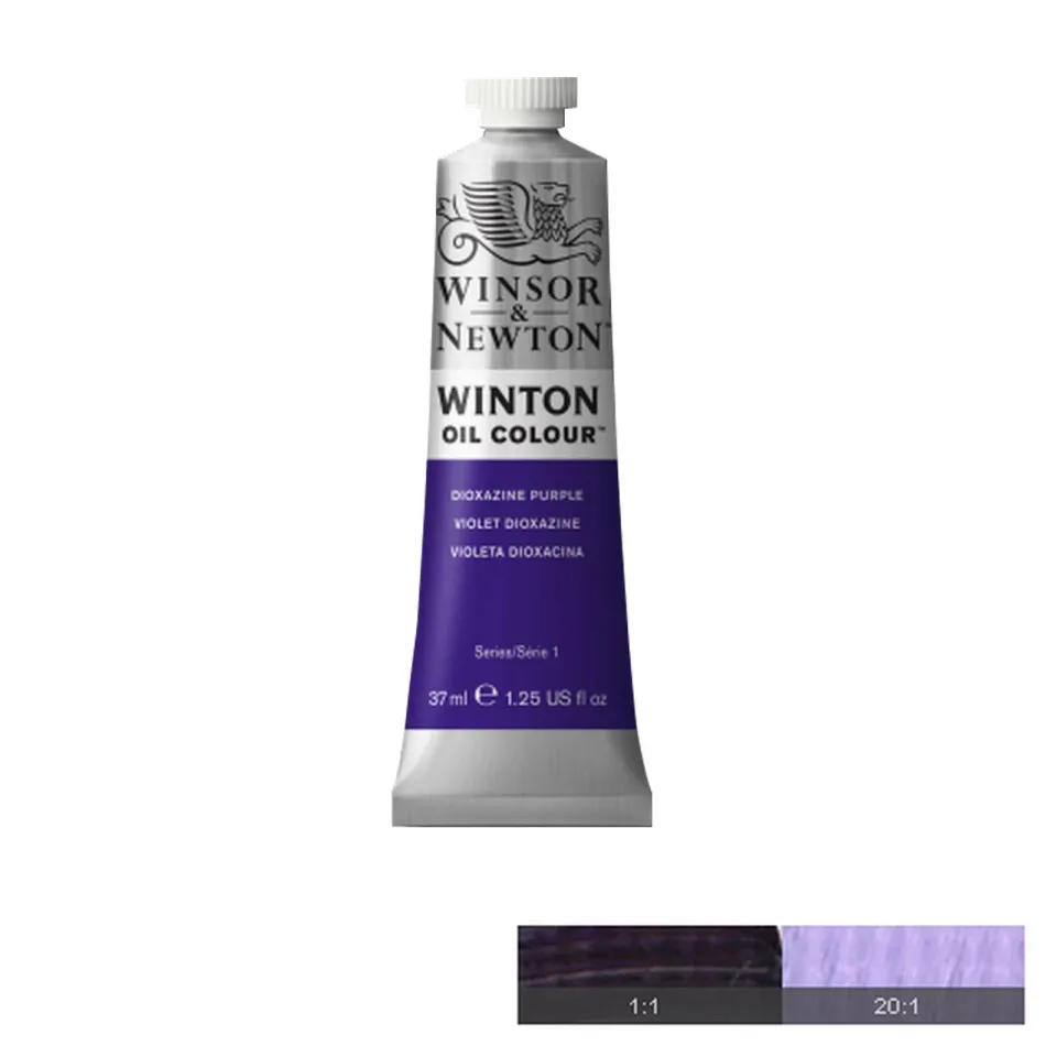 Winton Vopsea de ulei, Dioxazine Purple, 37 ml