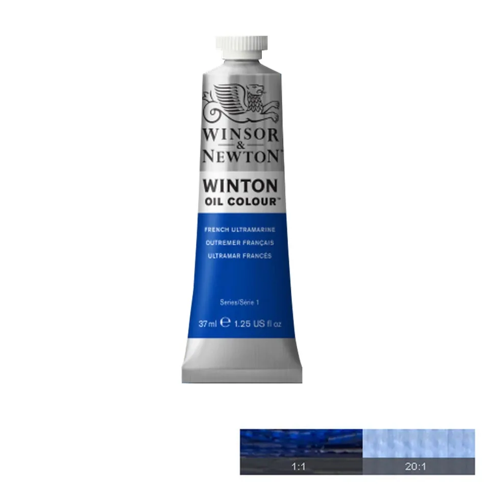 Winton Vopsea de ulei, French Ultramarine, 37 ml