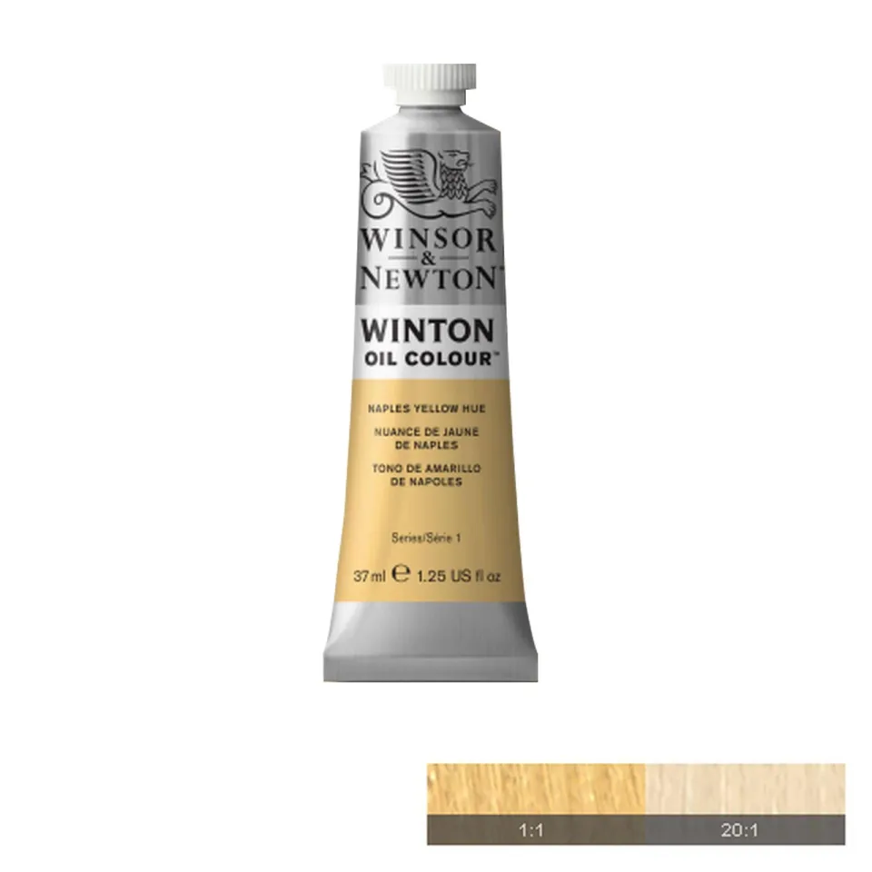 Winton Vopsea de ulei, Naples Yellow Hue, 37 ml