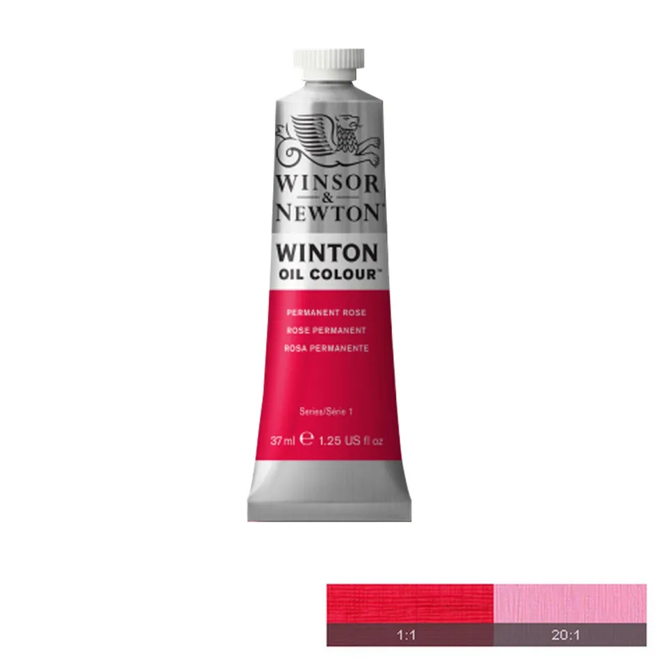 Winton Vopsea de ulei, Permanent Rose, 37 ml