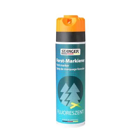 Stanger Spray de marcare a lemnului Forstmark, fluorescent, portocaliu