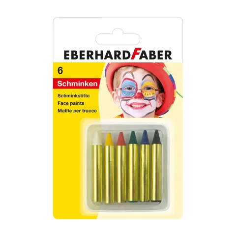 Eberhard Faber Vopsele pentru față, 6 culori