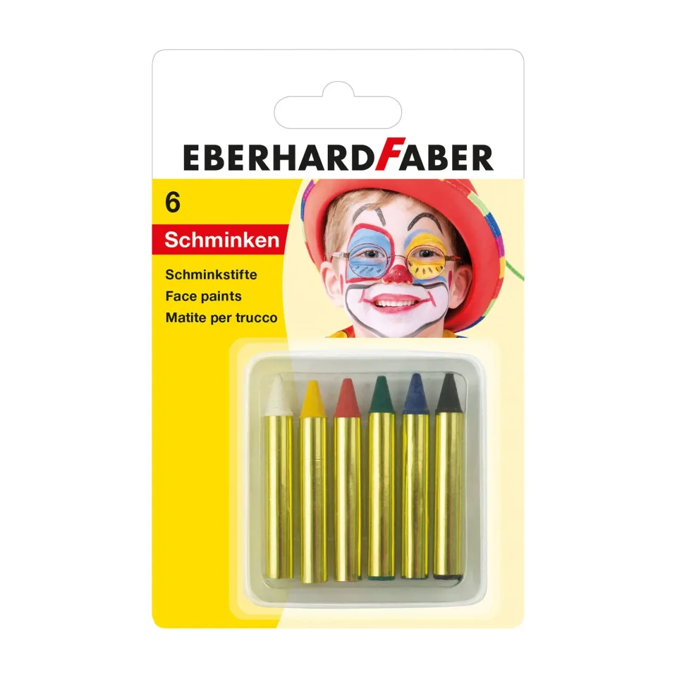 Eberhard Faber Vopsele pentru față, 6 culori