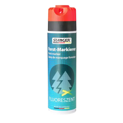 Spray Stanger pentru Marcarea Lemnului Forstmark Shark Cap, fluorescent, roșu, 500 ml